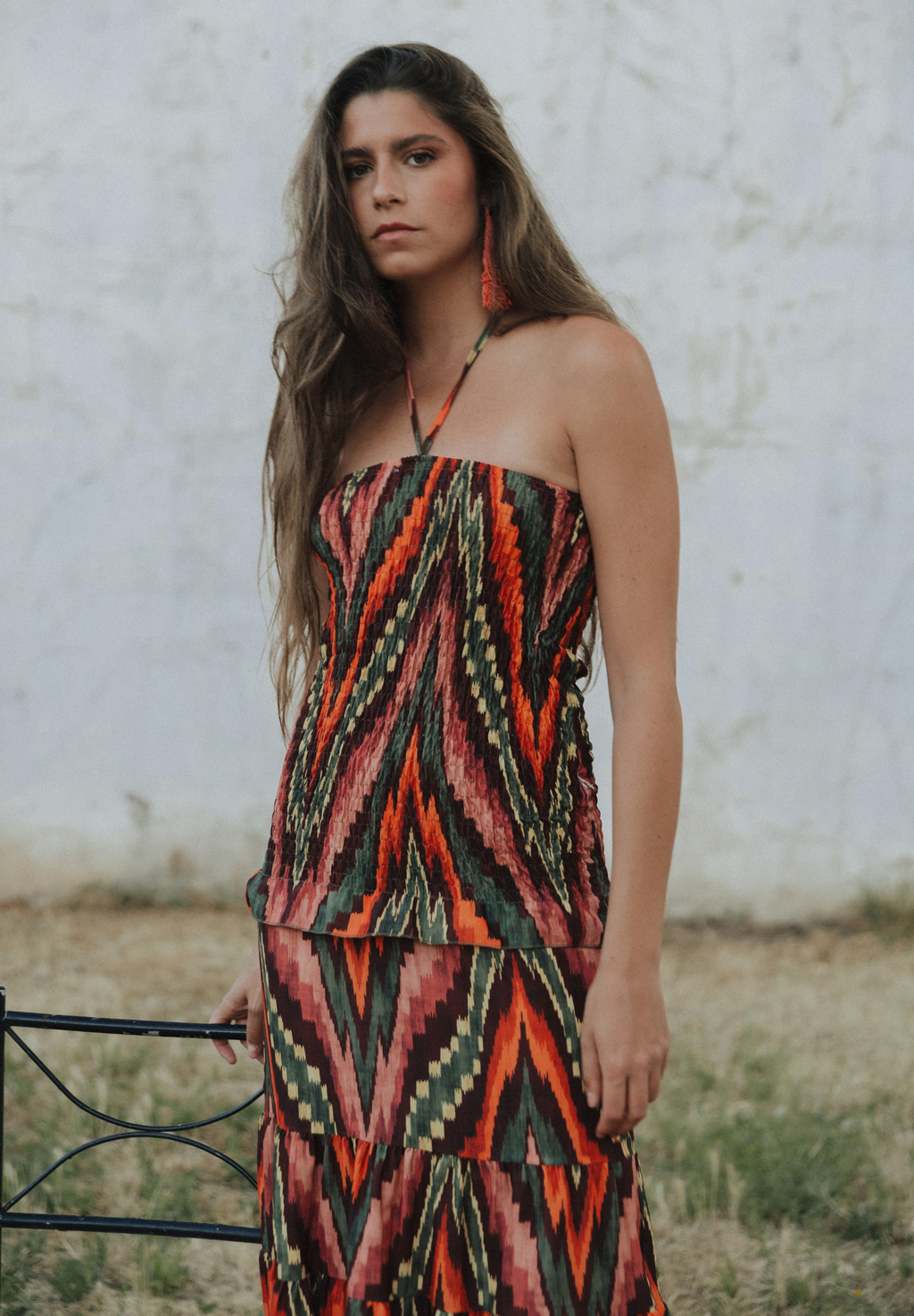 Vestido midi Krym