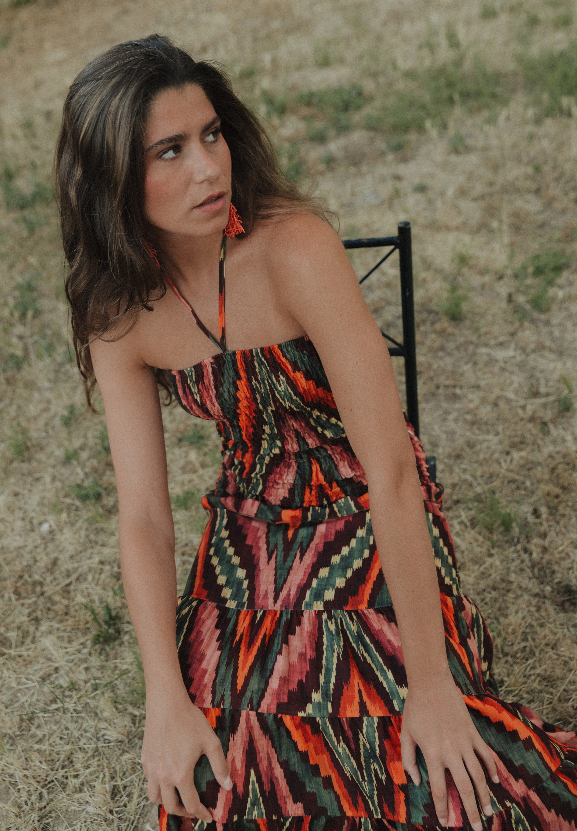 Vestido midi Krym