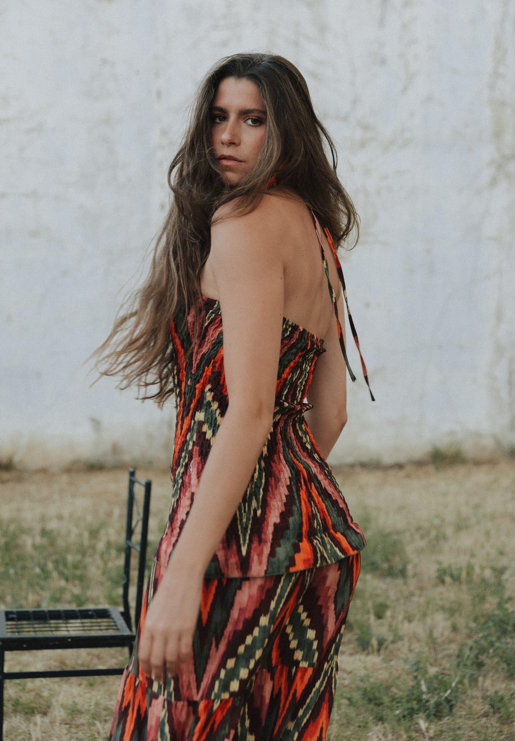 Vestido midi Krym