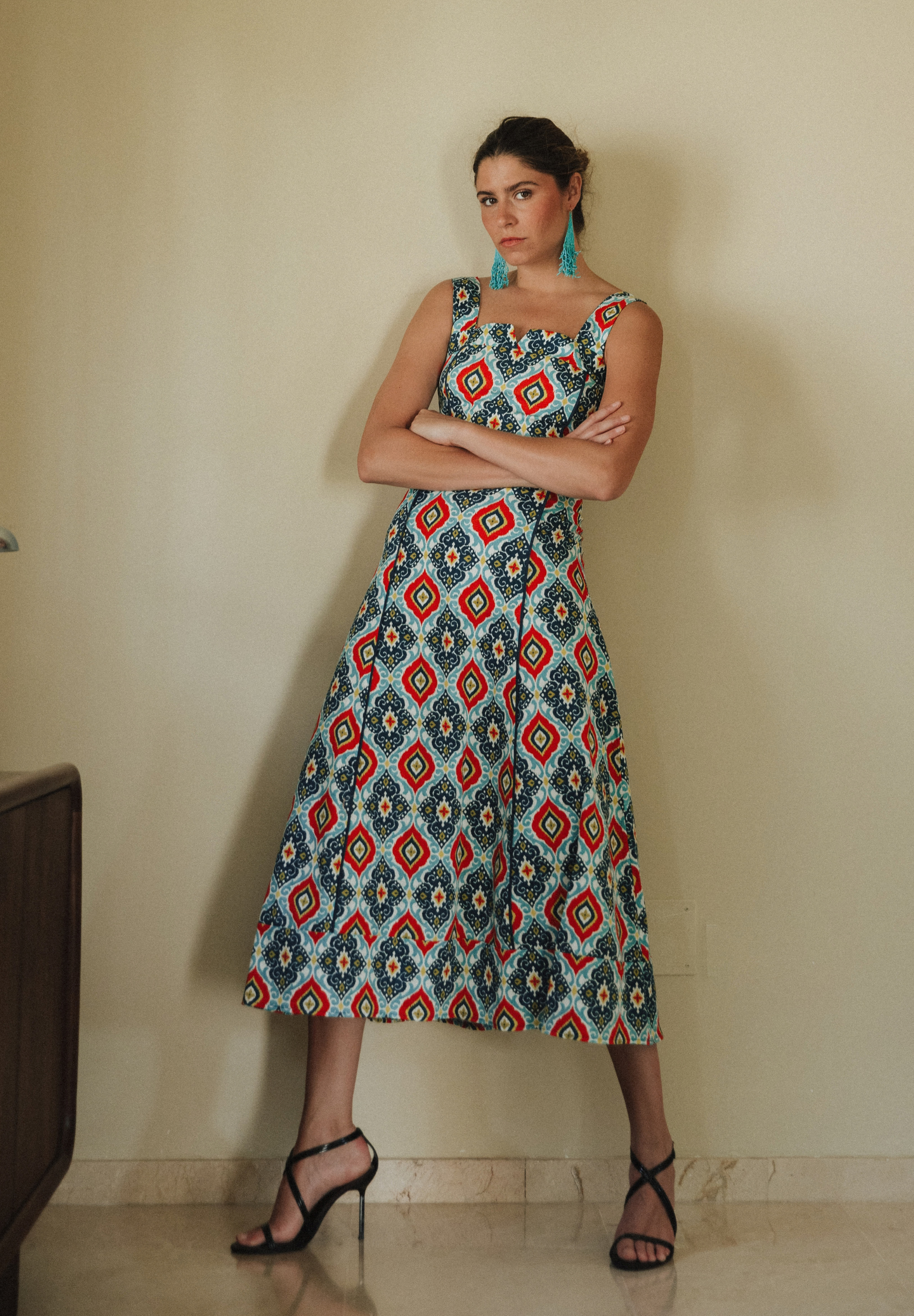 Vestido midi Vera