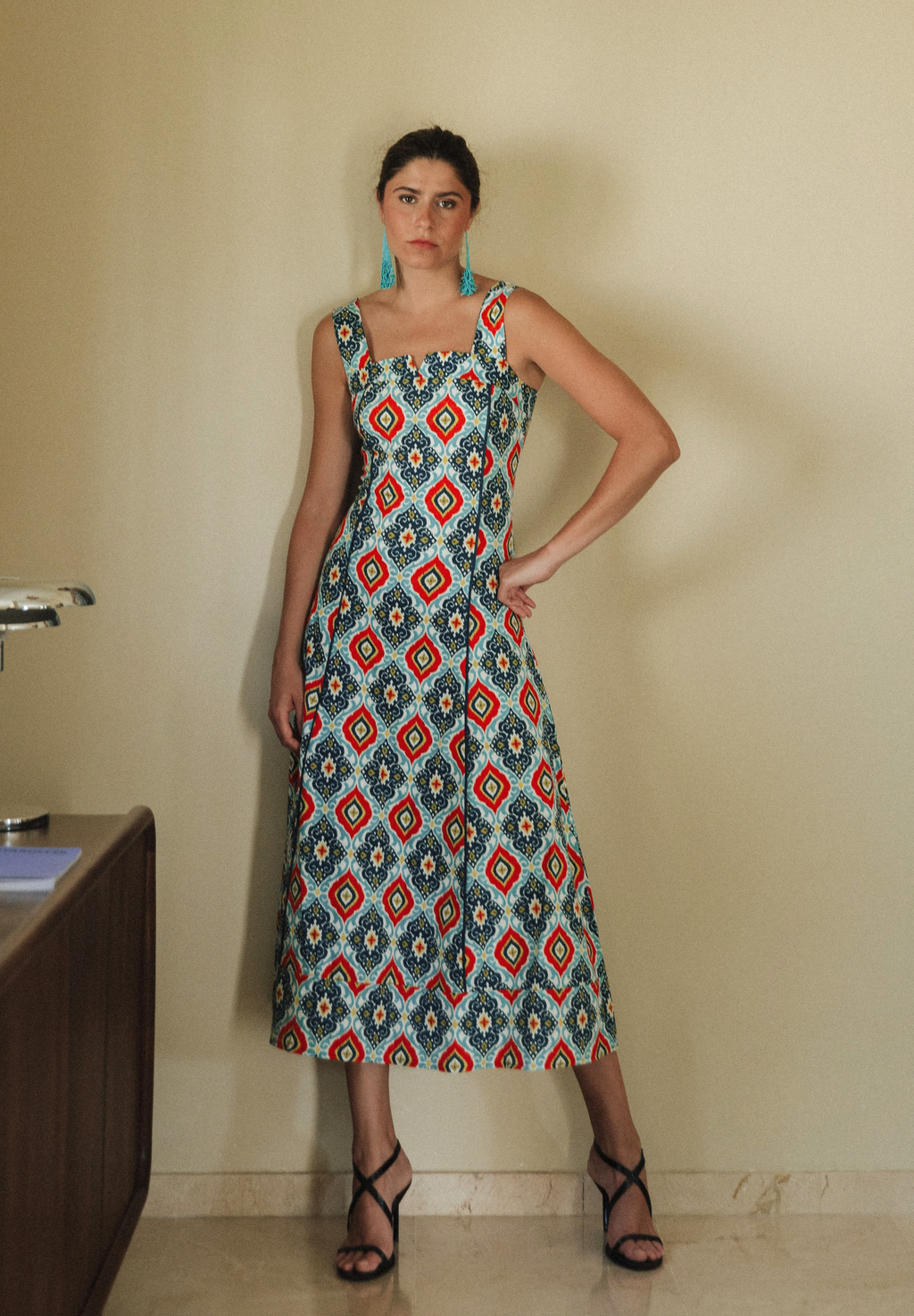 Vestido midi Vera