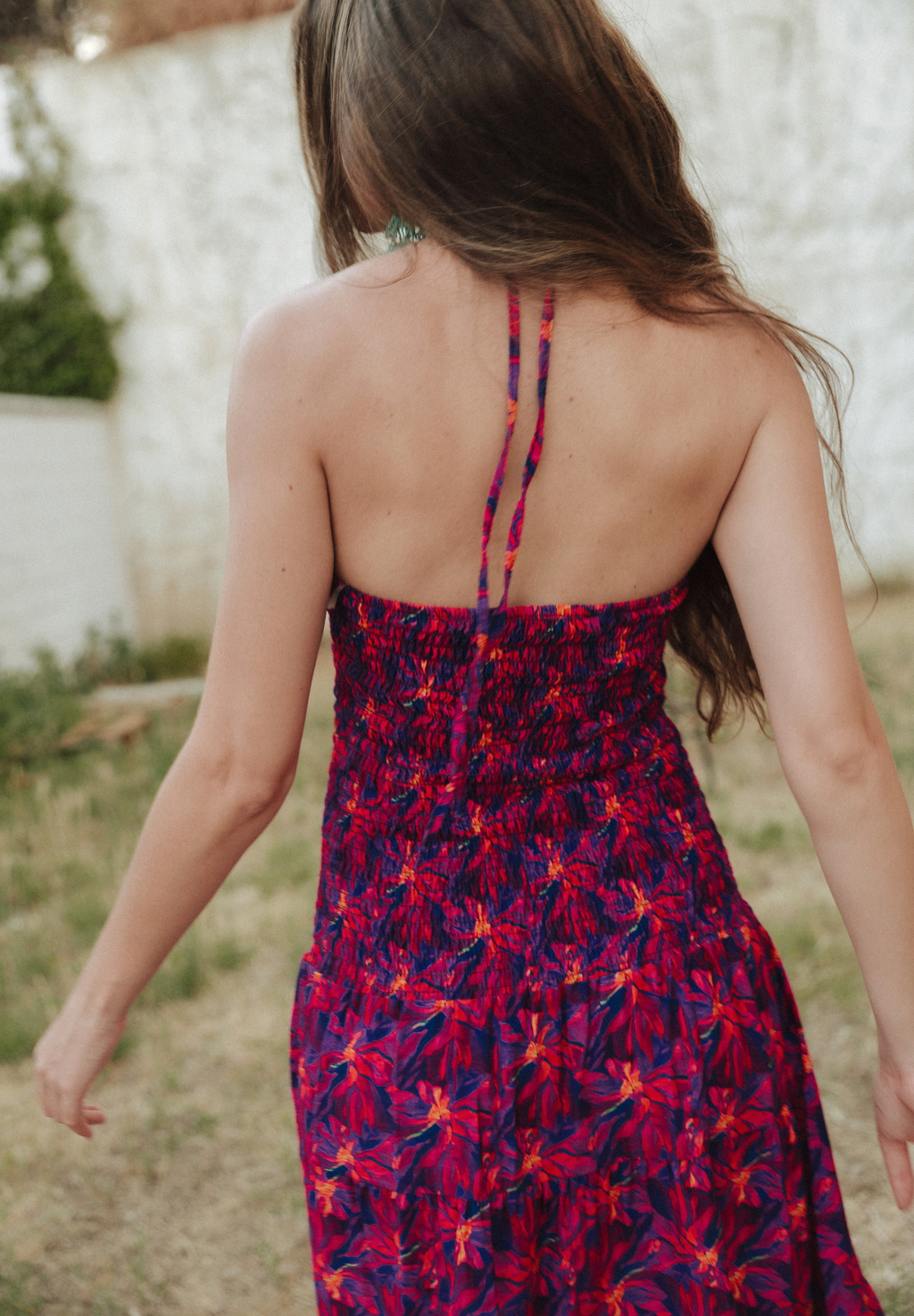 Vestido malva Belha
