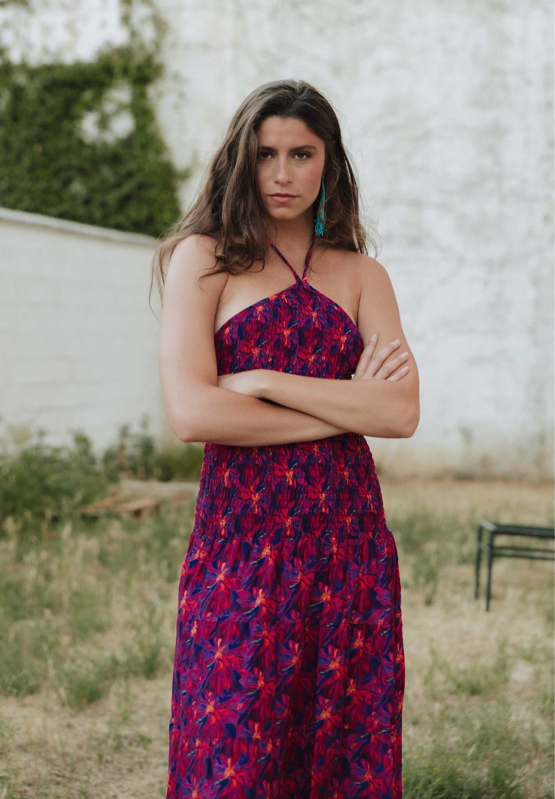 Vestido malva Belha