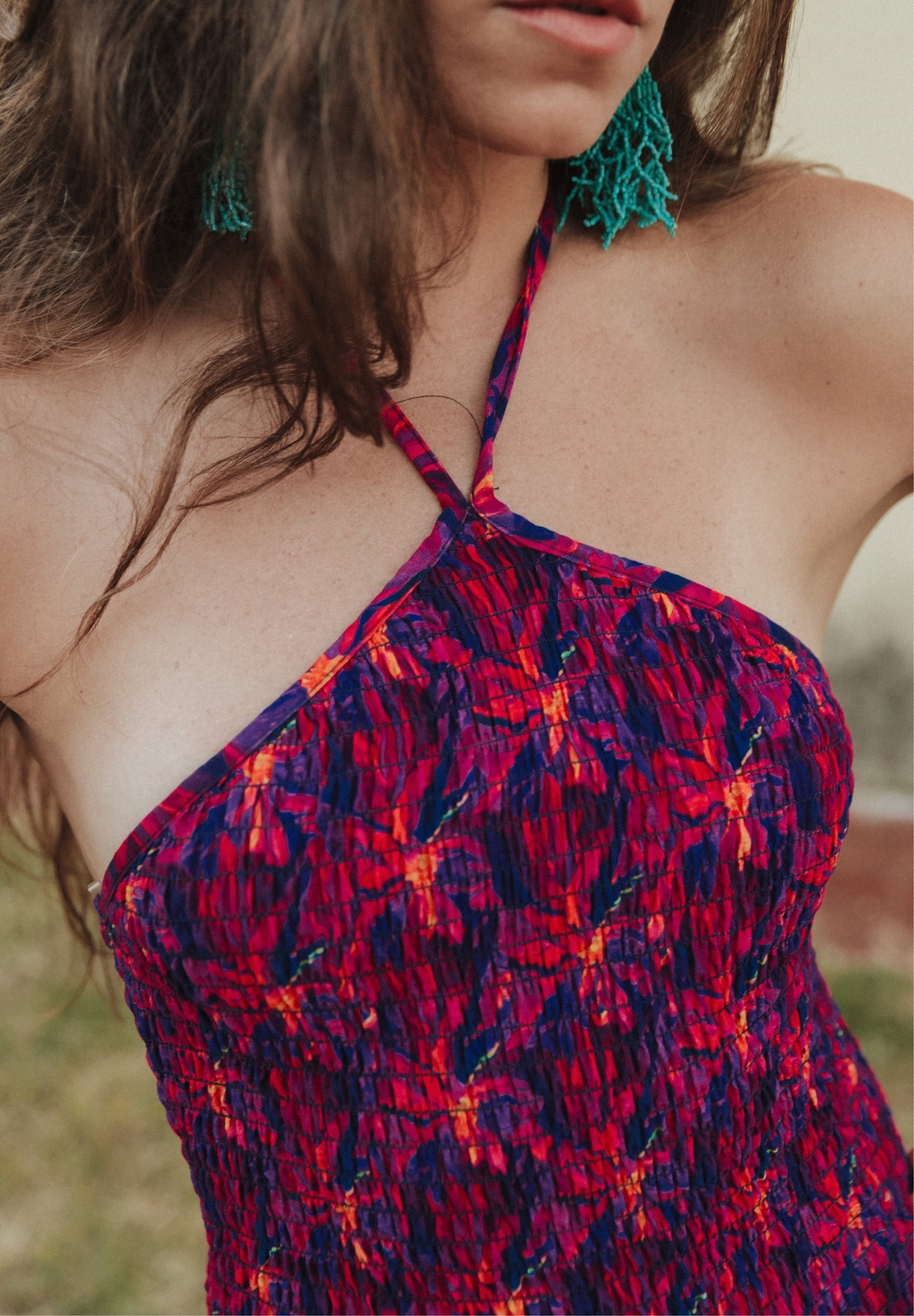 Vestido malva Belha