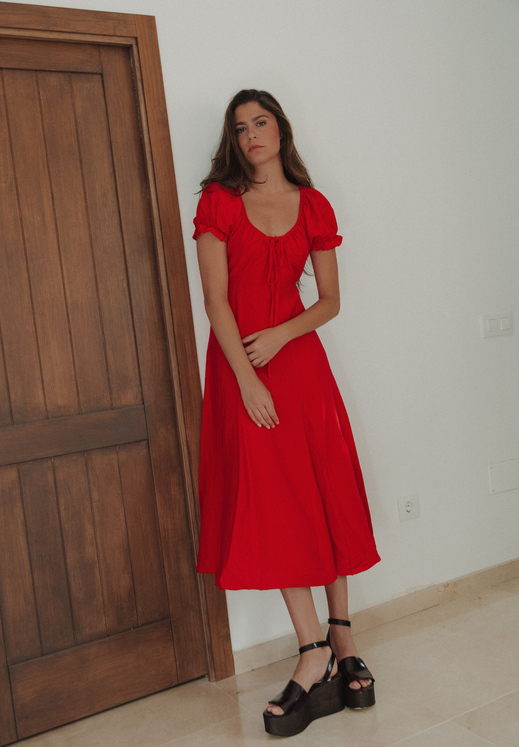 Vestido midi Odis