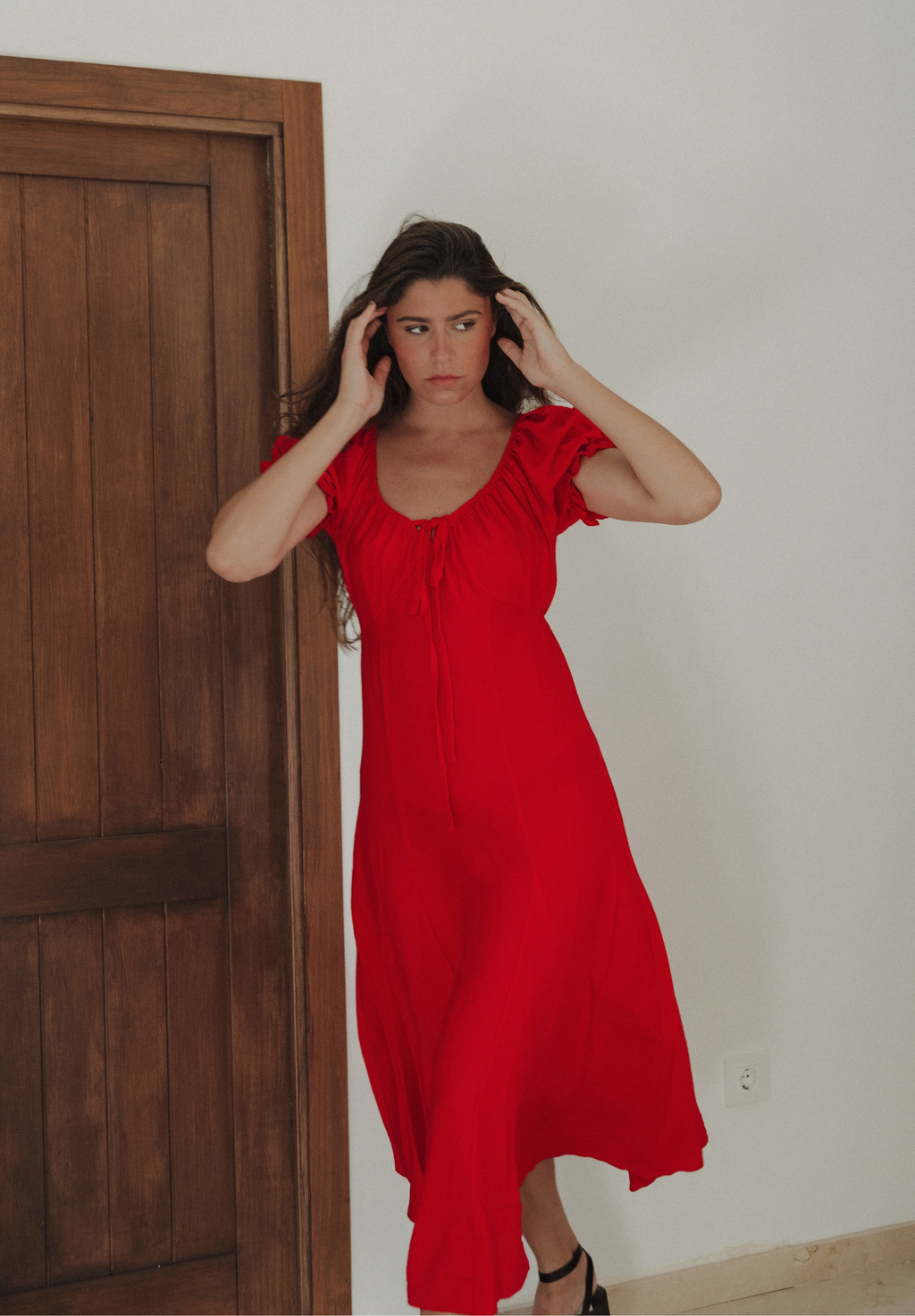 Vestido midi Odis