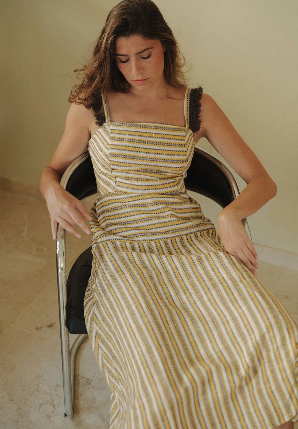 Vestido rayas Sune