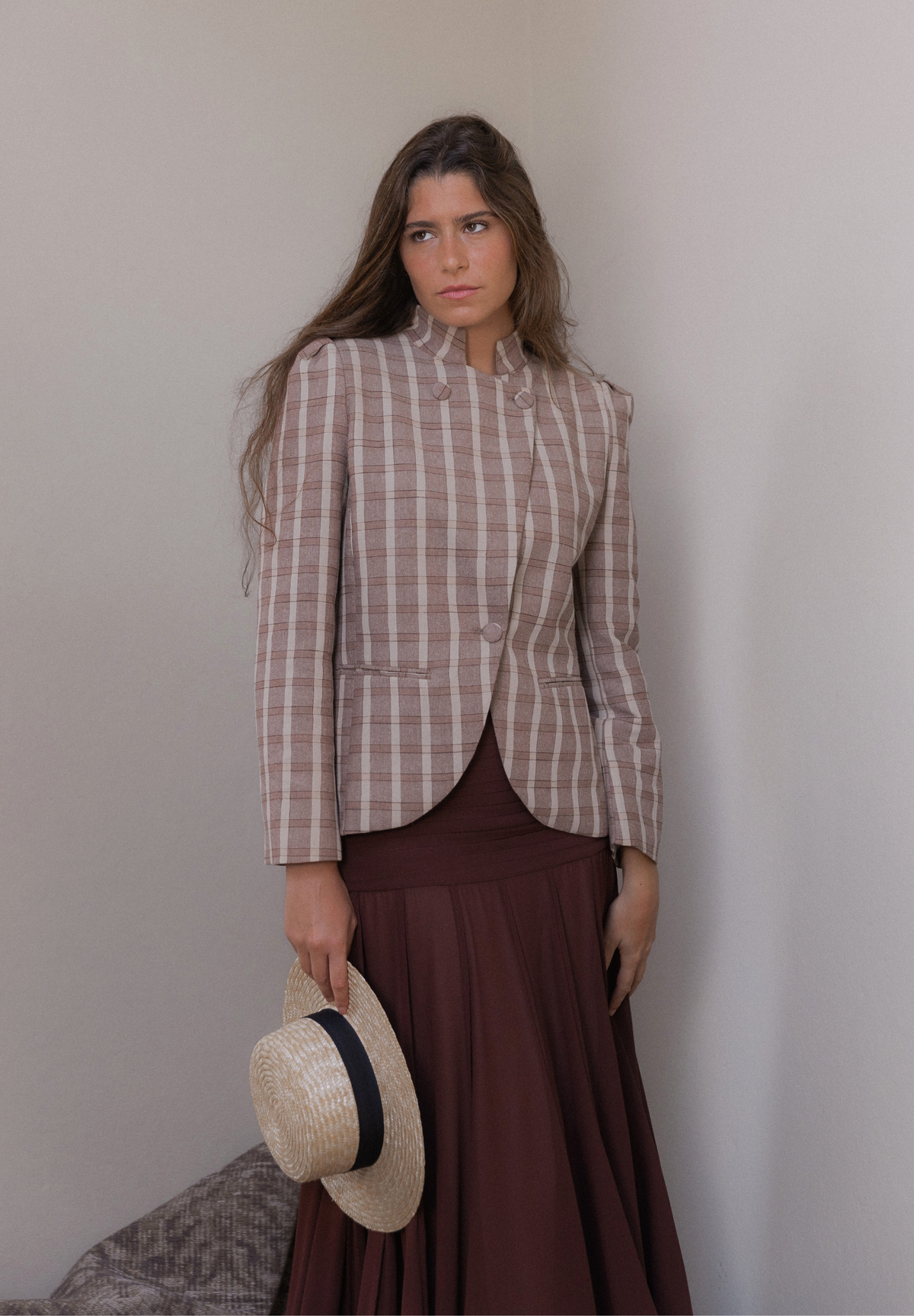 Falda combinada fluida Rovel