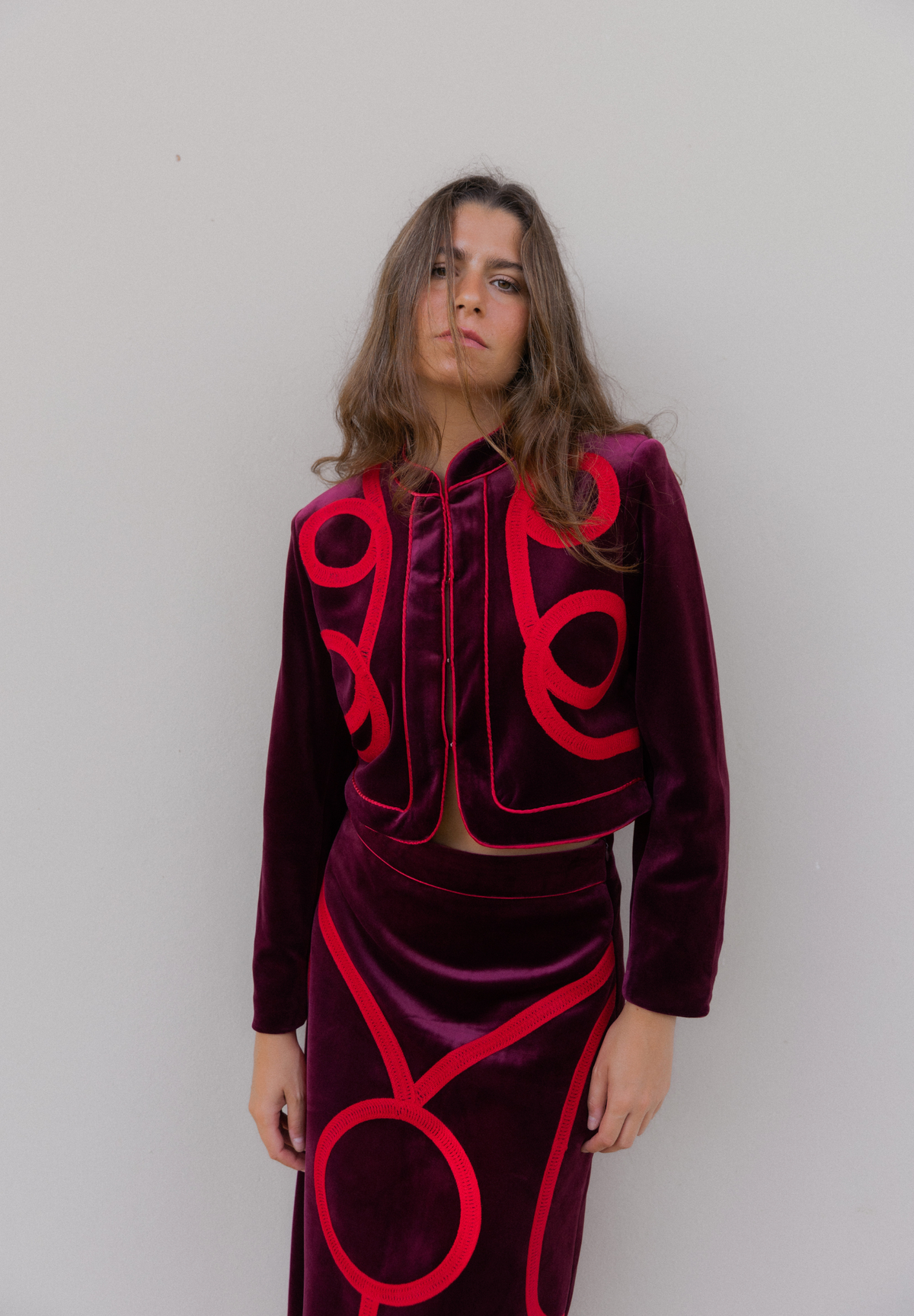 Chaqueta de terciopelo Blair