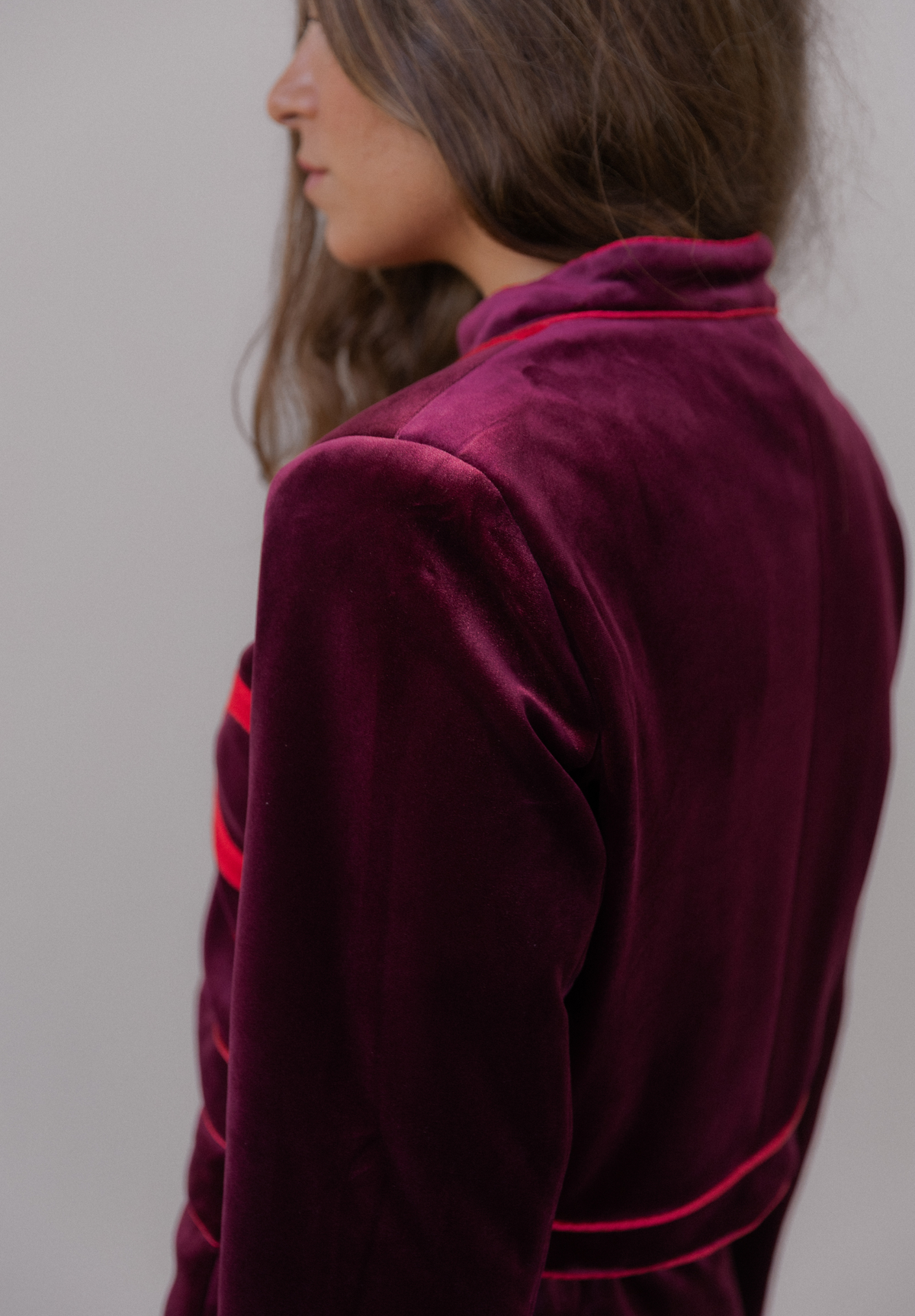 Chaqueta de terciopelo Blair
