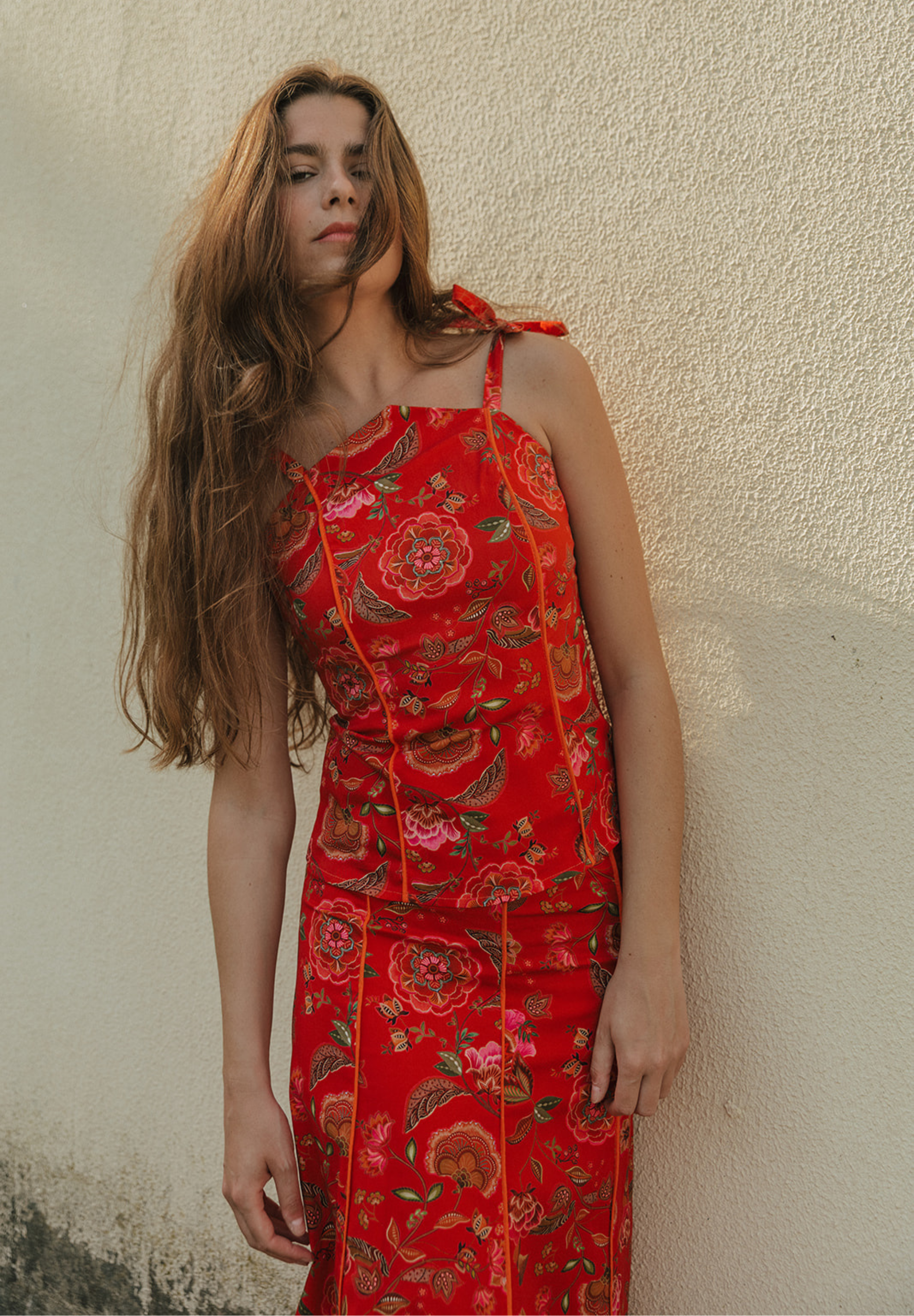 Falda midi Liriel