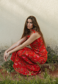 Falda midi Liriel