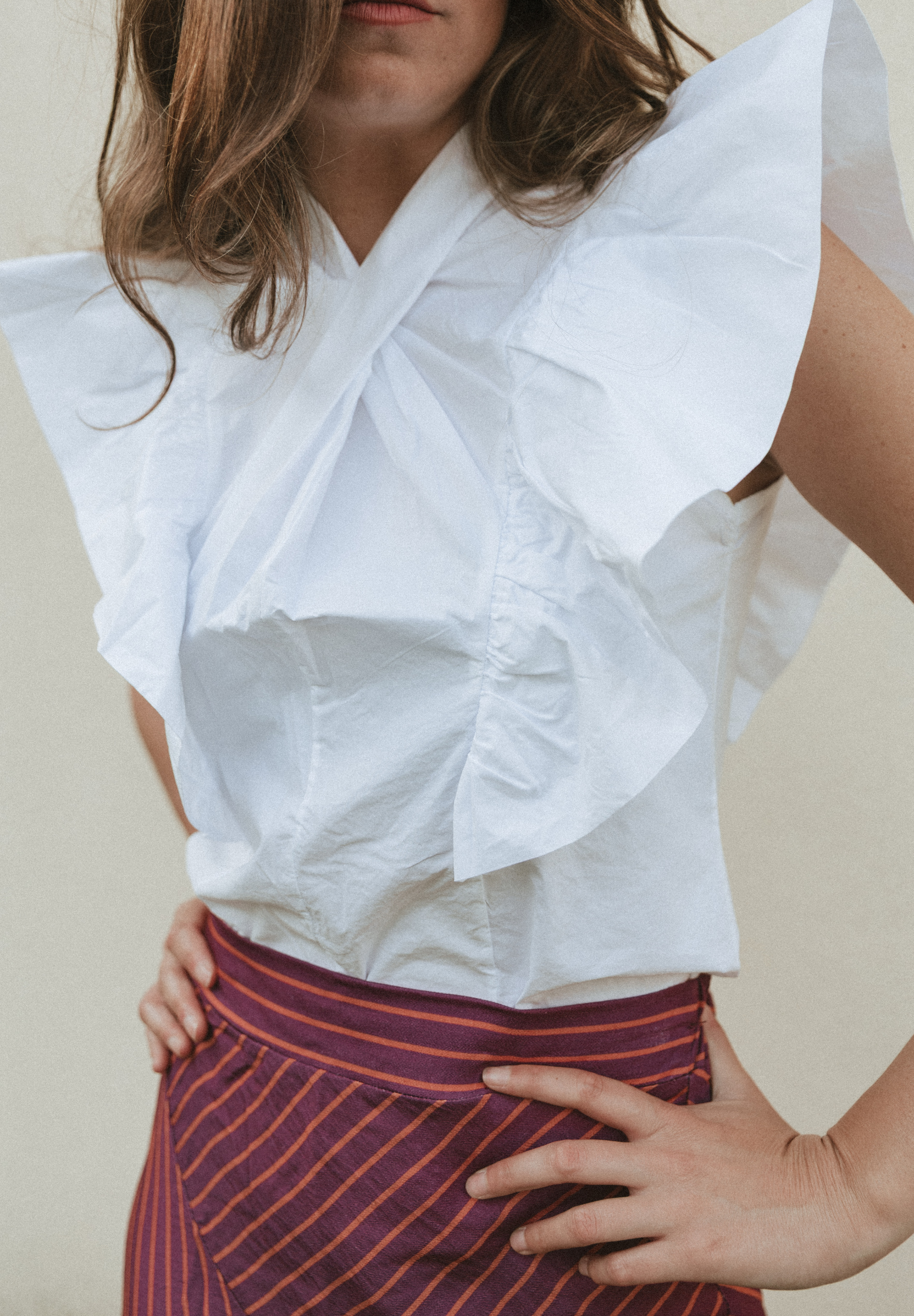 Blusa blanca Melvor