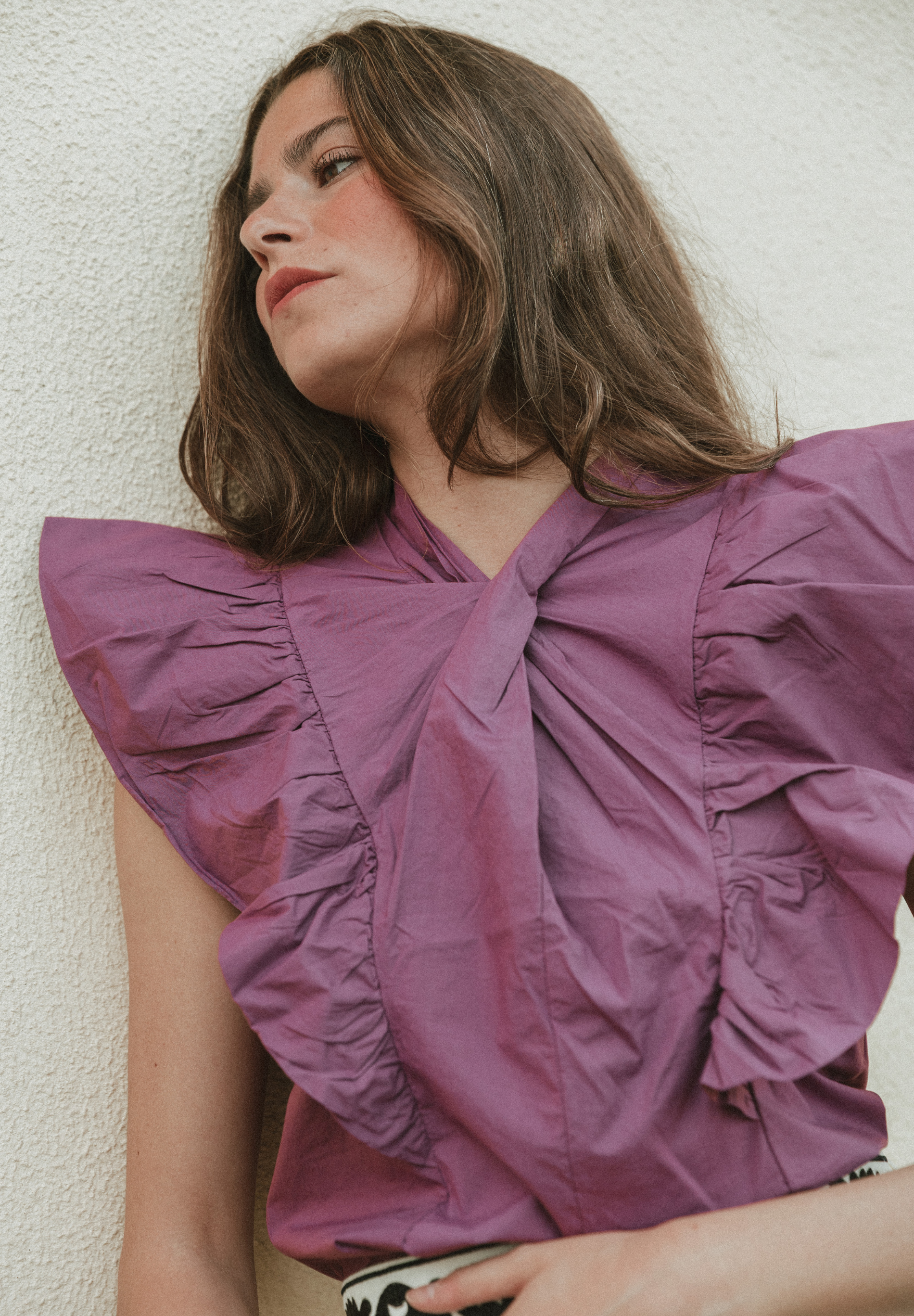 Blusa magenta Melvor