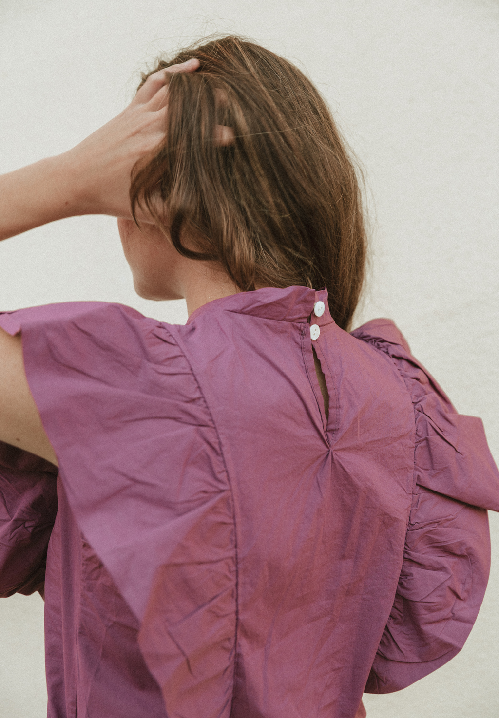 Blusa magenta Melvor