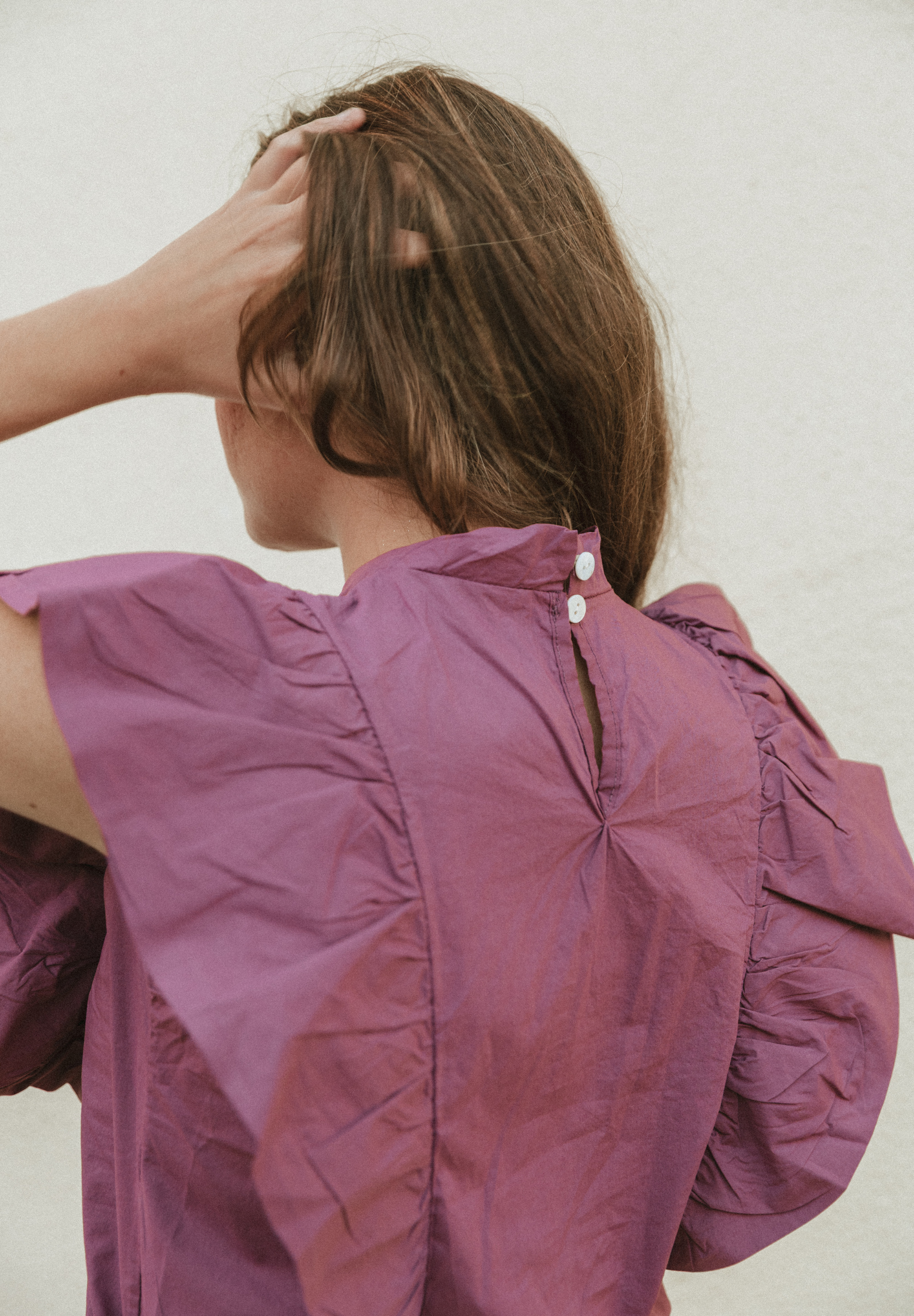 Blusa magenta Melvor