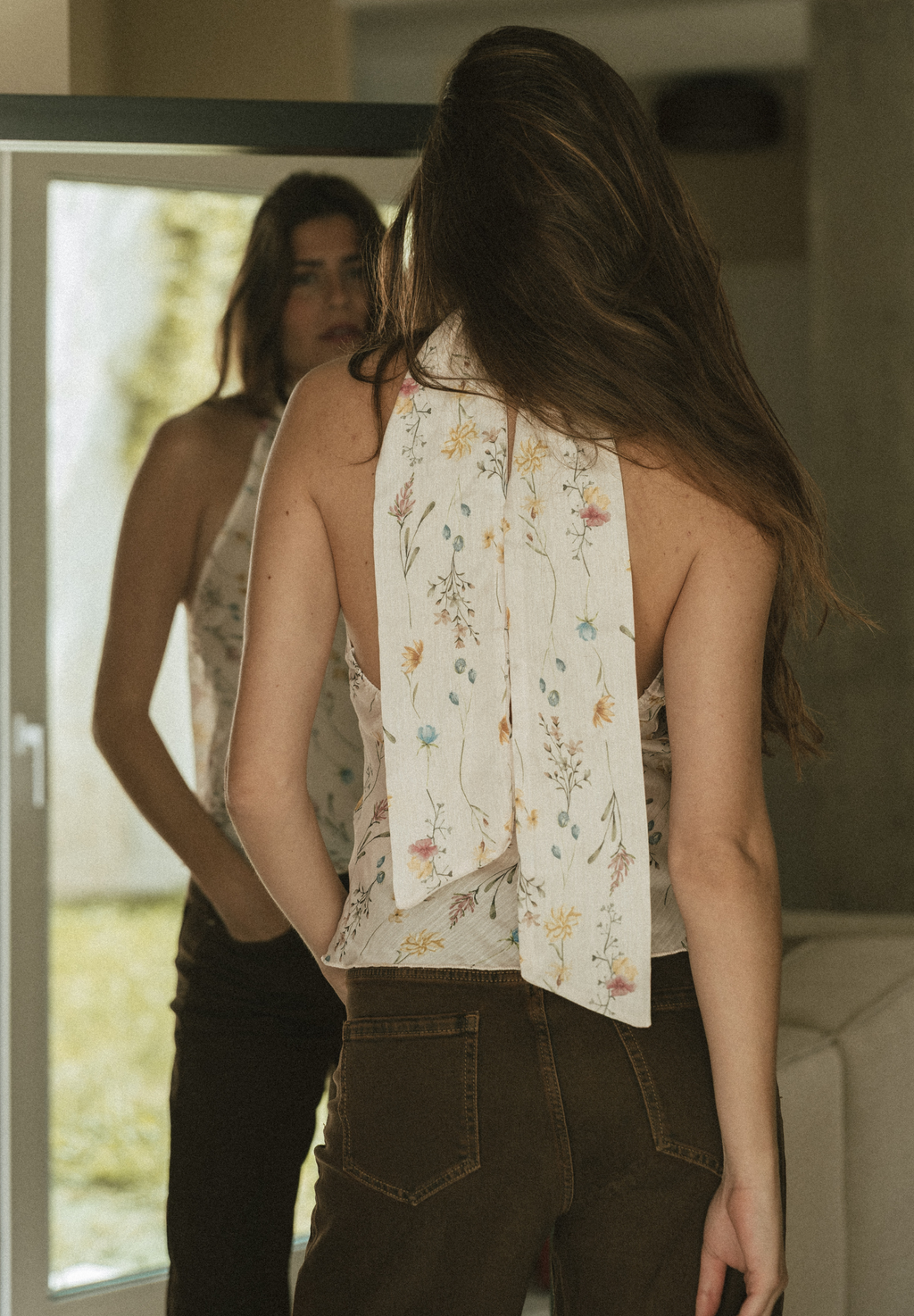 Top floral Yvi